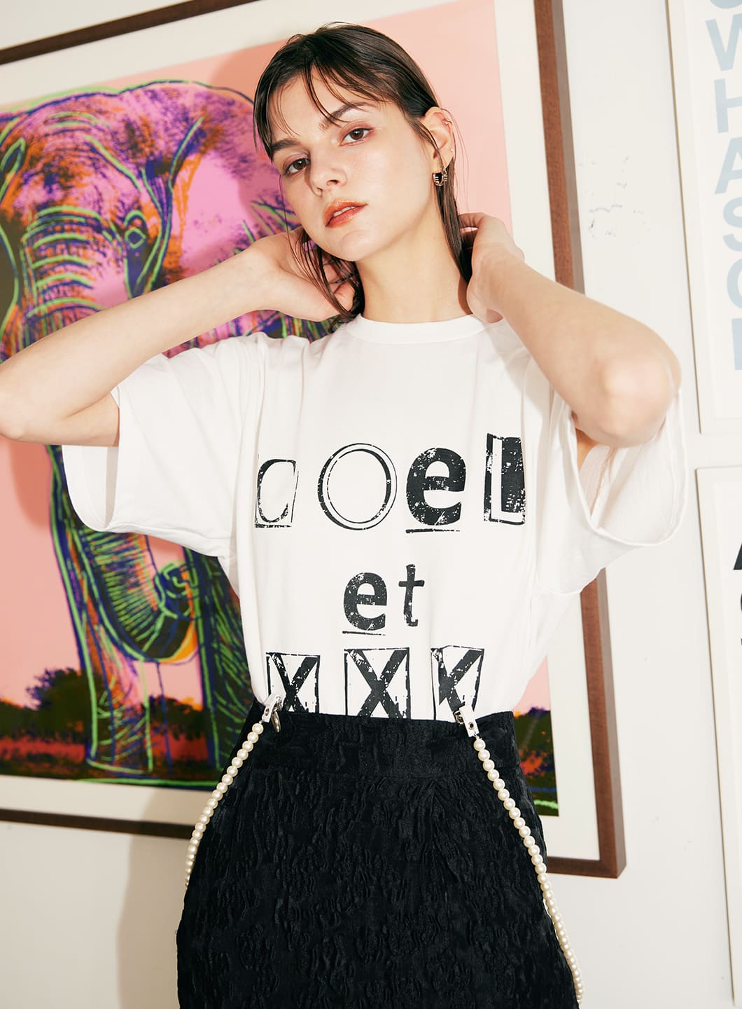 COEL×XXX ロゴTシャツ