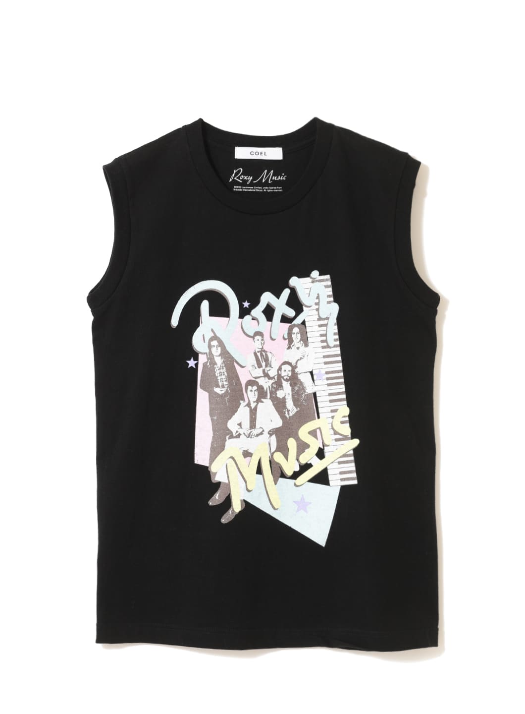 COEL Online StoreRoxy MusicノースリーブTシャツ(F ホワイト): TOPS