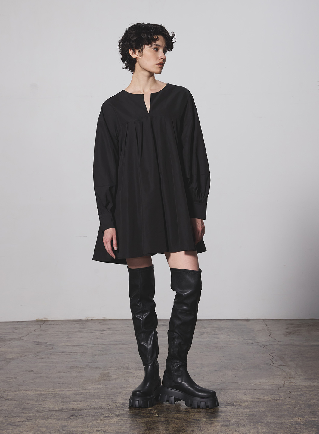 2WAYリボンミニワンピース