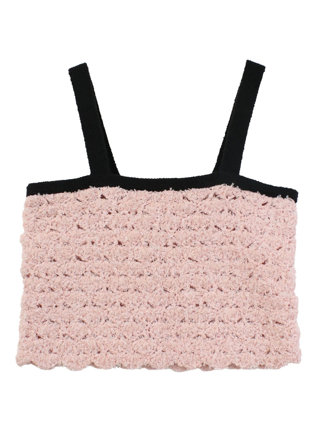 【3/12発売】バイカラーニットキャミ