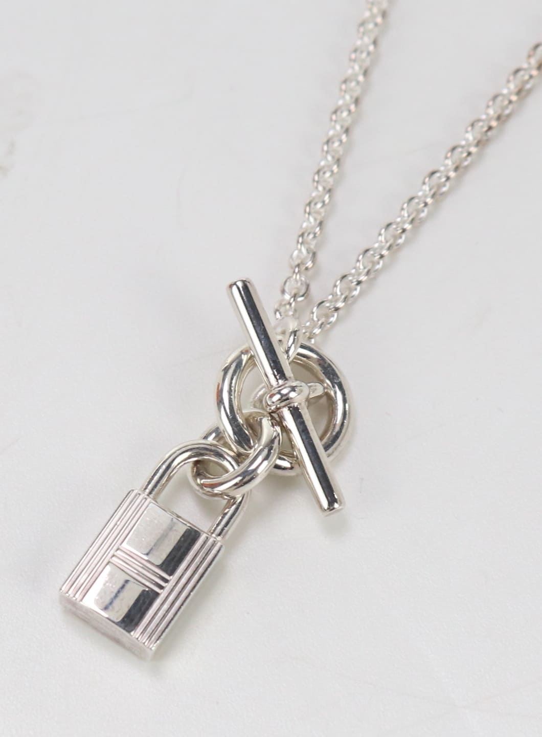 HERMES アミュレット・カデナネックレス
