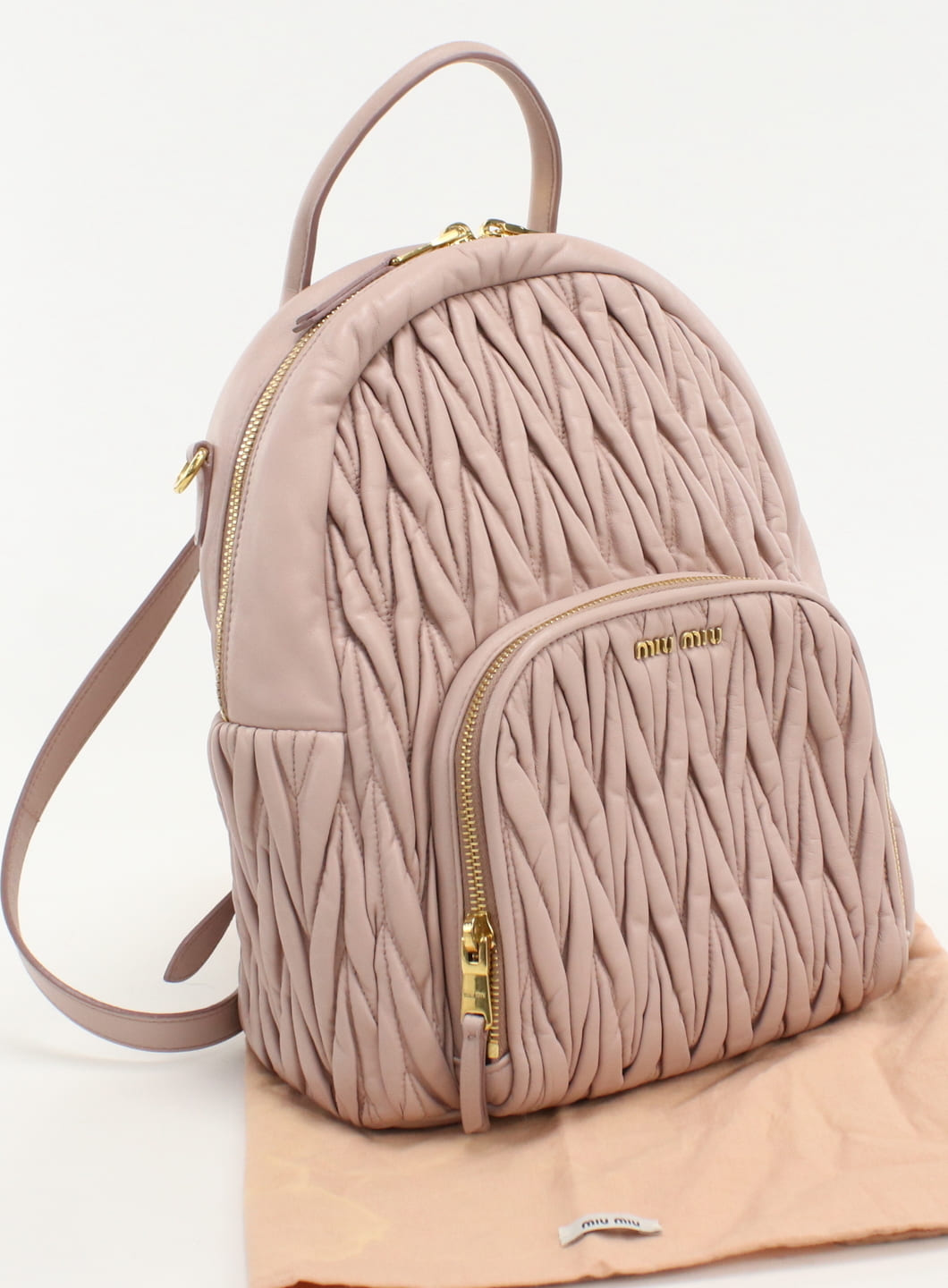 MIUMIU マテラッセバックパック