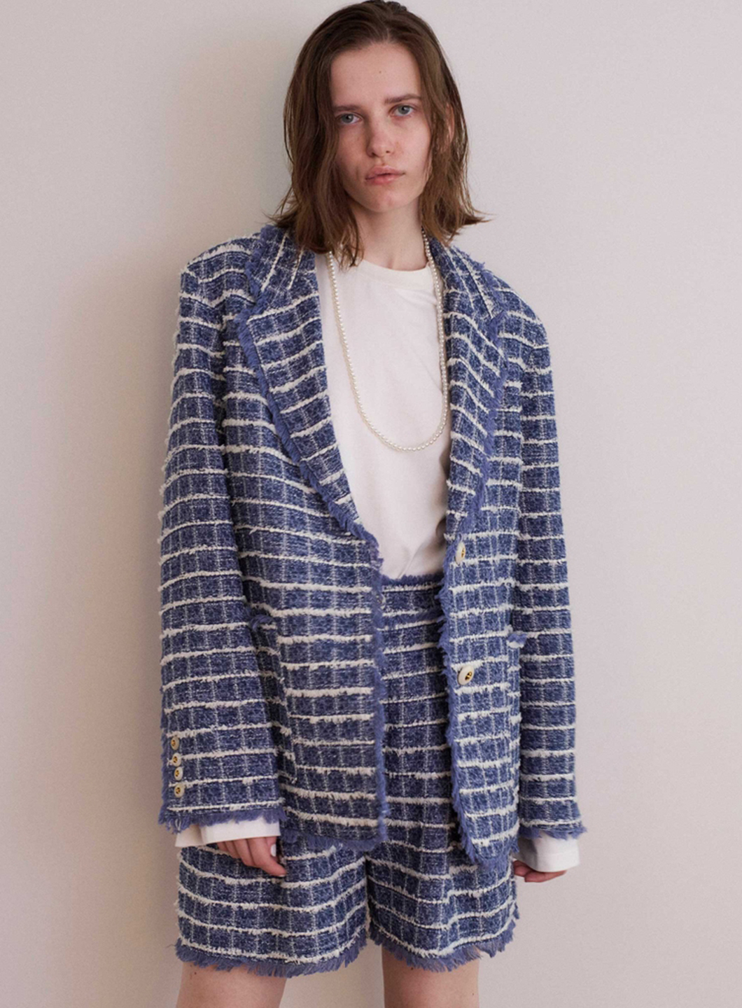 Tweed Big Tailored Jacket